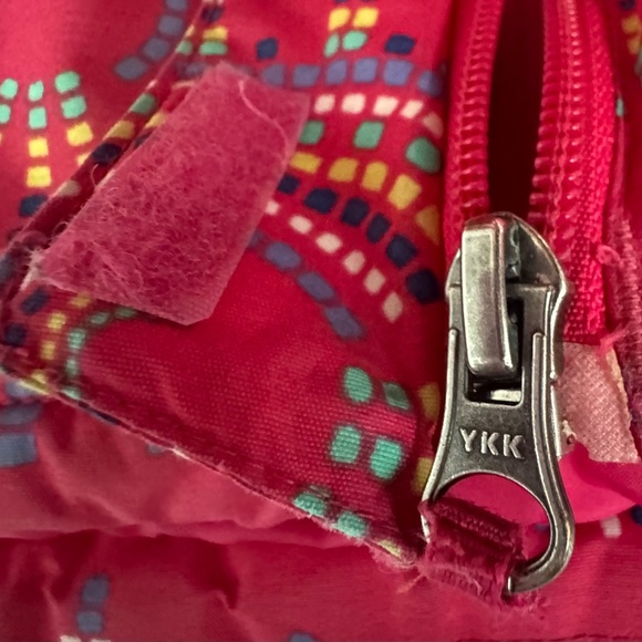 Columbia Omni Shield Quilted Insulated Pink Winter Snow Jacket Coat Girl Medium - Picture 11 of 12